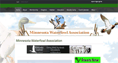 Desktop Screenshot of mnwaterfowl.com